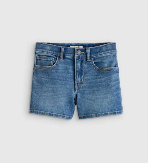Girls Stretch Denim Short
